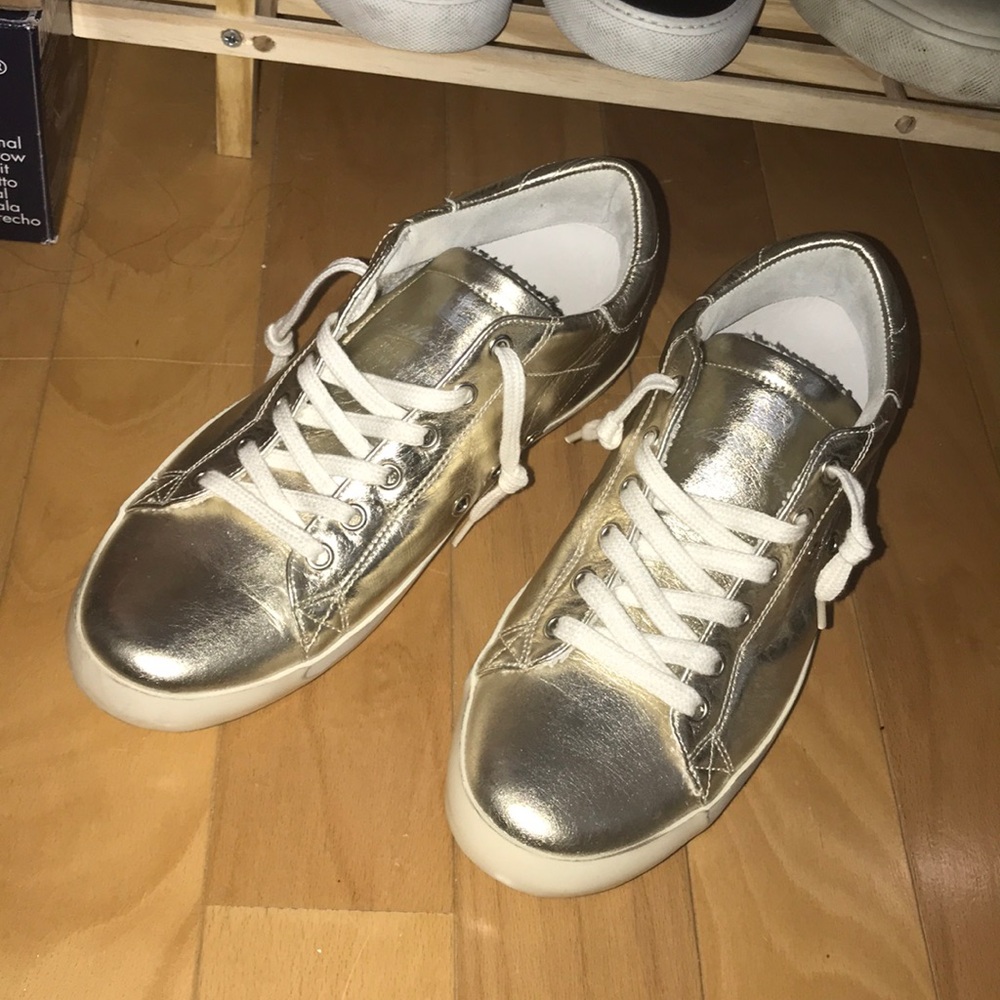 Leather Crown Sneakers